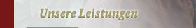 Unsere Leistungen