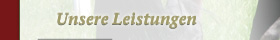 Unsere Leistungen